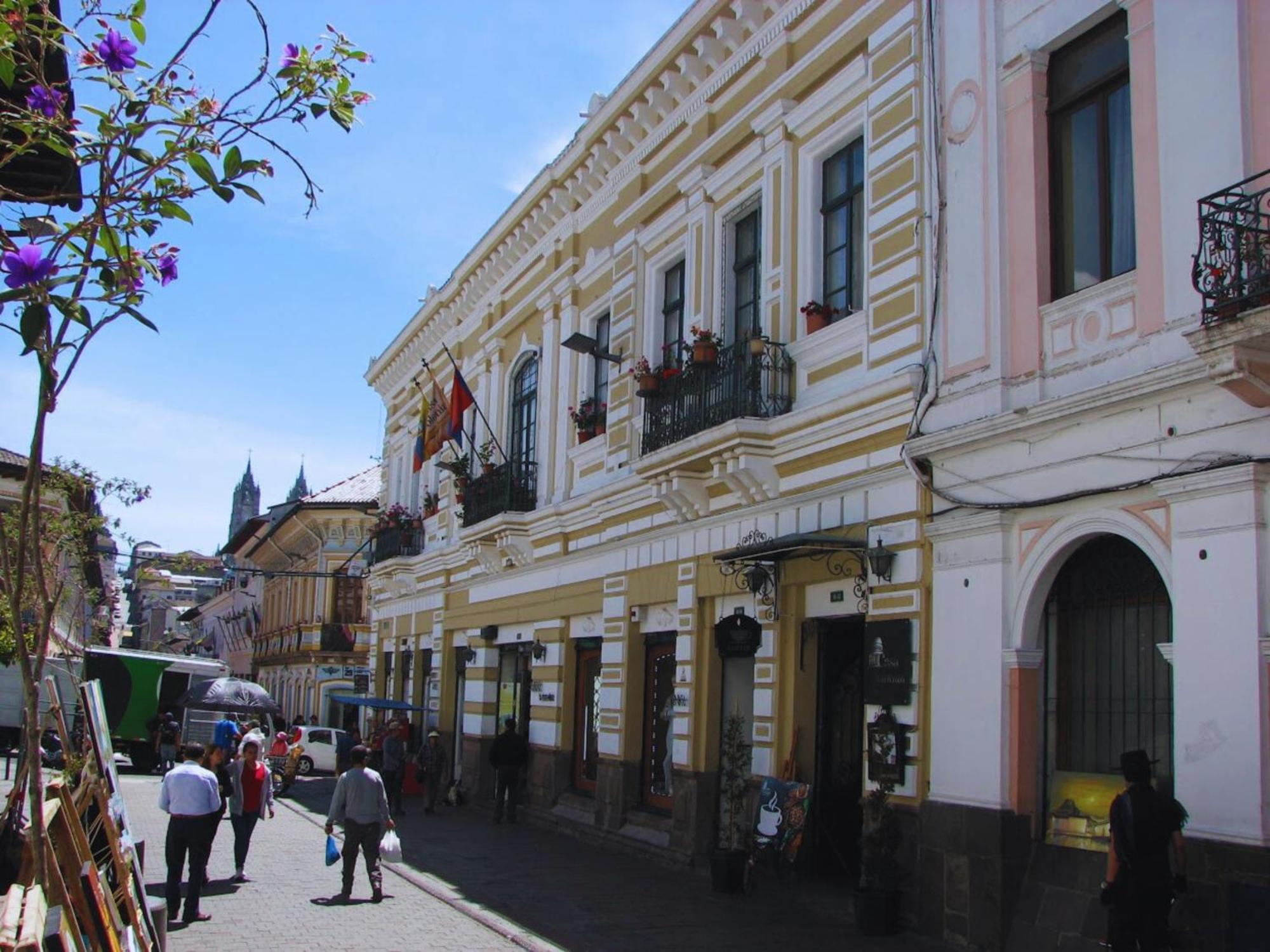 Casa Colonial Quito Otel Dış mekan fotoğraf